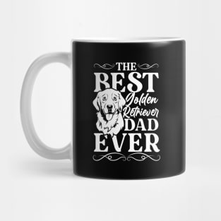 The best golden retriever dad ever Mug